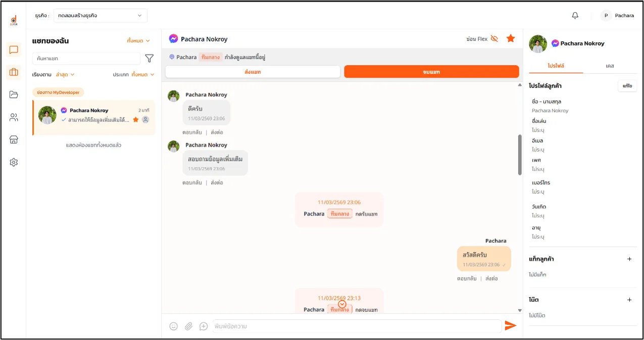 Chat Interface